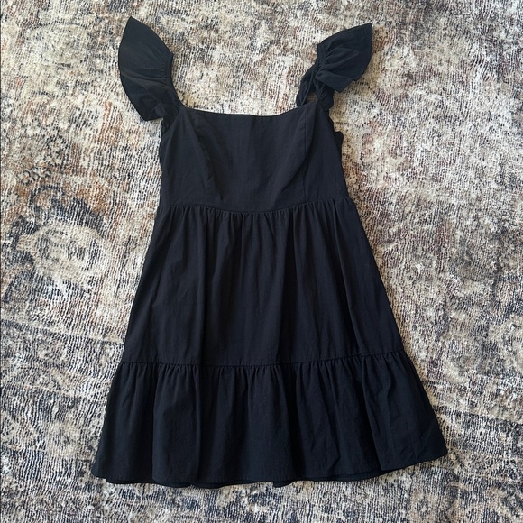 reformation jeune dress, black - Picture 3 of 7
